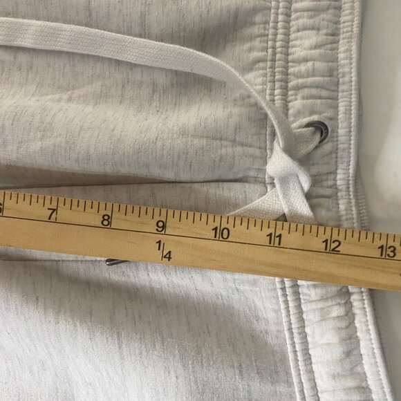 American Eagle Athletic Sweat Shorts Mens XL Light Gray Soft Knit Jogger Gym - Picture 8 of 11